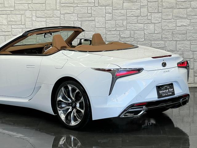 ＬＣ５００　コンバーチブル　ＬＥＸＵＳセーフティシステム＋／１オーナー／禁煙／屋内保管車／電動オープン／純正ＯＰ鍛造２１ＡＷ／オーカー本革シート（シートエアコン＆ヒーター）／ＨＵＤヘッドアップディスプレイ／ドラレコ／ＥＴＣ２．０(50枚目)