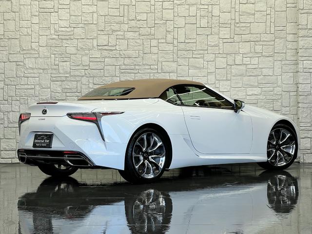 ＬＣ ＬＣ５００　コンバーチブル　ＬＥＸＵＳセーフティシステム＋／１オーナー／禁煙／屋内保管車／電動オープン／純正ＯＰ鍛造２１ＡＷ／オーカー本革シート（シートエアコン＆ヒーター）／ＨＵＤヘッドアップディスプレイ／ドラレコ／ＥＴＣ２．０（55枚目）