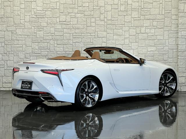 ＬＣ５００　コンバーチブル　ＬＥＸＵＳセーフティシステム＋／１オーナー／禁煙／屋内保管車／電動オープン／純正ＯＰ鍛造２１ＡＷ／オーカー本革シート（シートエアコン＆ヒーター）／ＨＵＤヘッドアップディスプレイ／ドラレコ／ＥＴＣ２．０(58枚目)