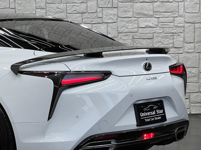 ＬＣ ＬＣ５００　アビエーション　国内７０台特別限定車／ＬＥＸＵＳセーフティシステム＋／１オーナー車／禁煙車／屋内保管車／専用アルカンターラインテリア／専用ＣＦＲＰウイング／専用２１インチ鍛造ＡＷ／マークレビンソン３Ｄサウンド／ＨＵＤ（50枚目）