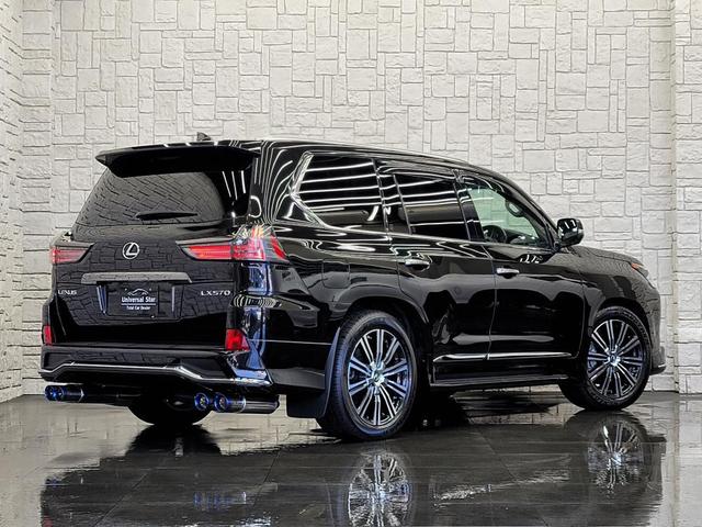 ＬＸ ＬＸ５７０ブラックシークエンス　最終後期／ＬＥＸＵＳセーフティシステム／１オーナー／禁煙／モデリスタエアロ／ＯＰ２１ＡＷ／ガナドールマフラー／マークレビンソン／Ｒエンター／本革／ＳＲ／ＣＯＯＬＢＯＸ／パノラミックビューカメラ／ＥＴＣ（49枚目）