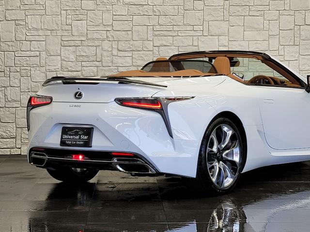 ＬＣ５００　コンバーチブル　ＬＥＸＵＳセーフティシステム＋／１オーナー／禁煙車／屋内保管車／寒冷地仕様車／マークレビンソン／ＨＵＤ／ＴＲＤパフォーマンスダンパー／ＴＲＤカーボンウイング／ウインドスクリーン／本革／ドラレコ／ＥＴＣ(64枚目)