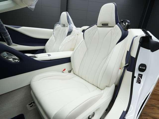 ＬＣ ＬＣ５００　コンバーチブル　ＬＥＸＵＳセーフティシステム＋Ａ／１オーナー／禁煙／屋内保管／走行５０００キロ／モデリスタエアロ／マリンブルー幌／ホワイト本革シート（シートエアコン＆ヒーター）／ＨＵＤヘッドアップディスプレイ／ＥＴＣ（18枚目）