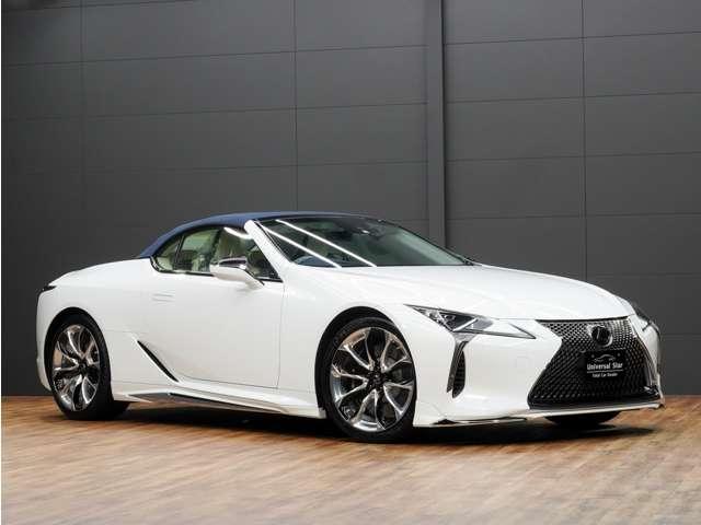 ＬＣ ＬＣ５００　コンバーチブル　ＬＥＸＵＳセーフティシステム＋Ａ／１オーナー／禁煙／屋内保管／走行５０００キロ／モデリスタエアロ／マリンブルー幌／ホワイト本革シート（シートエアコン＆ヒーター）／ＨＵＤヘッドアップディスプレイ／ＥＴＣ（40枚目）
