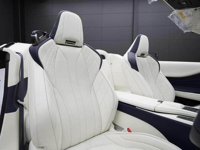 ＬＣ ＬＣ５００　コンバーチブル　ＬＥＸＵＳセーフティシステム＋Ａ／１オーナー／禁煙／屋内保管／走行５０００キロ／モデリスタエアロ／マリンブルー幌／ホワイト本革シート（シートエアコン＆ヒーター）／ＨＵＤヘッドアップディスプレイ／ＥＴＣ（71枚目）