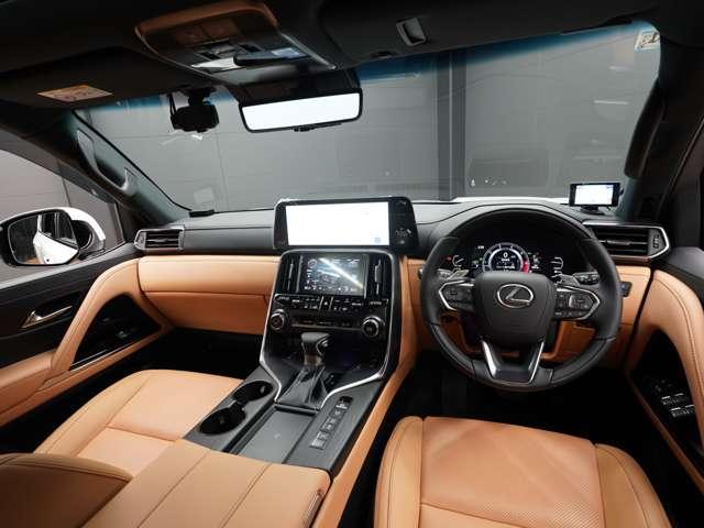 ＬＸ ＬＸ６００　ＬＥＸＵＳセーフティシステム／１オーナー／禁煙／屋内保管／モデリスタエアロ＆ステップ／ＯＰ２２ＡＷ／マークレビンソン／Ｒエンター／本革／ＳＲ／パノラマビューカメラ／インナーミラー／置くだけ充電／ＥＴＣ（14枚目）
