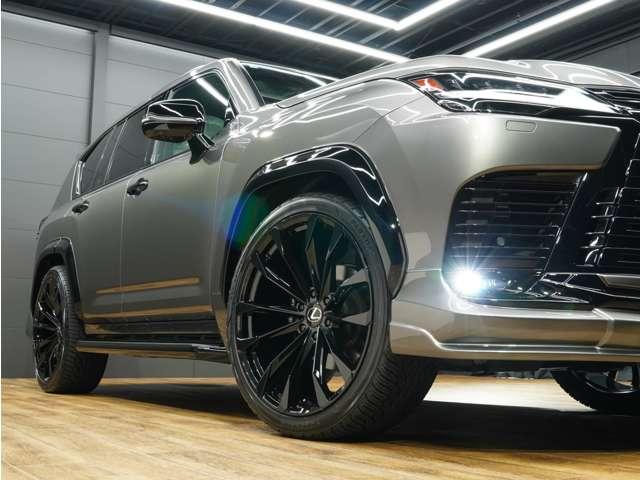 ＬＸ ＬＸ６００　オフロード　ＵＮＩＶＥＲＳＡＬＤＥＳＩＧＮコンプリートカスタム車両（エアロ／オーバーフェンダー／リアウイング／２４インチＡＷ）／１オーナー／禁煙／屋内保管／本革／ＳＲ／マクレビ／Ｒエンター／ＣＯＯＬＢＯＸ／ＥＴＣ（43枚目）