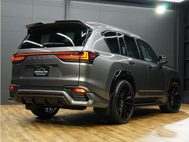 ＬＸ ＬＸ６００　オフロード　ＵＮＩＶＥＲＳＡＬＤＥＳＩＧＮコンプリートカスタム車両（エアロ／オーバーフェンダー／リアウイング／２４インチＡＷ）／１オーナー／禁煙／屋内保管／本革／ＳＲ／マクレビ／Ｒエンター／ＣＯＯＬＢＯＸ／ＥＴＣ（56枚目）