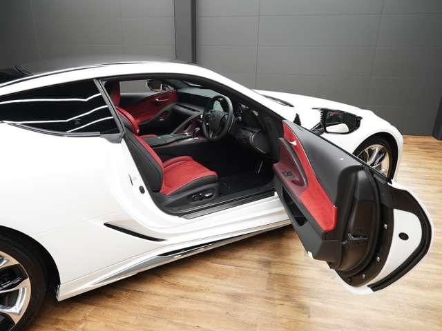 ＬＣ ＬＣ５００　Ｓパッケージ　令和３年後期モデル／１オーナー／禁煙／屋内保管車／ＬＥＸＵＳセーフティシステム＋／マークレビンソン／モデリスタエアロ／ＴＲＤエアロミラー／ＯＰ２１ｉｎ鍛造ホイール／トルセンＬＳＤ／ＨＵＤ／ＥＴＣ２．０（64枚目）