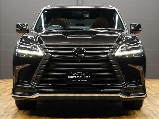 ＬＸ ＬＸ５７０ブラックシークエンス　令和３年１１月最終後期モデル／ＬＥＸＵＳセーフティシステム＋／モデリスタエアロ／ＯＰ２１ＩＮホイール／パノラマビューカメラ／本革（冷温機能付）／ＳＲ／ＣＯＯＬＢＯＸ／ＨＵＤ／ＥＴＣ２．０／Ｐバックドア（2枚目）