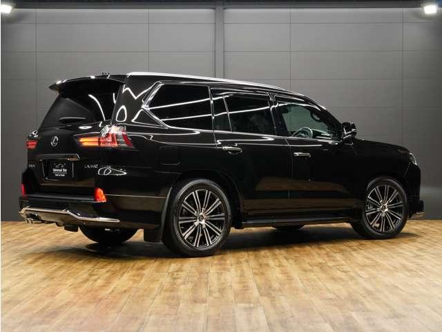ＬＸ ＬＸ５７０ブラックシークエンス　令和３年１１月最終後期モデル／ＬＥＸＵＳセーフティシステム＋／モデリスタエアロ／ＯＰ２１ＩＮホイール／パノラマビューカメラ／本革（冷温機能付）／ＳＲ／ＣＯＯＬＢＯＸ／ＨＵＤ／ＥＴＣ２．０／Ｐバックドア（15枚目）