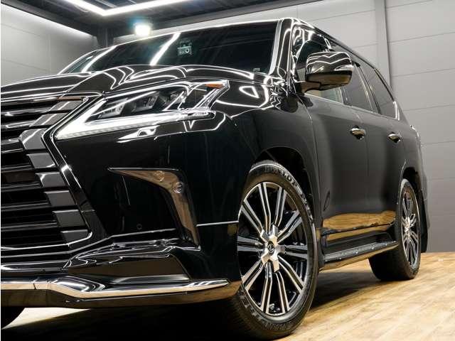 ＬＸ ＬＸ５７０ブラックシークエンス　令和３年１１月最終後期モデル／ＬＥＸＵＳセーフティシステム＋／モデリスタエアロ／ＯＰ２１ＩＮホイール／パノラマビューカメラ／本革（冷温機能付）／ＳＲ／ＣＯＯＬＢＯＸ／ＨＵＤ／ＥＴＣ２．０／Ｐバックドア（38枚目）