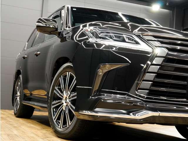 ＬＸ ＬＸ５７０ブラックシークエンス　令和３年１１月最終後期モデル／ＬＥＸＵＳセーフティシステム＋／モデリスタエアロ／ＯＰ２１ＩＮホイール／パノラマビューカメラ／本革（冷温機能付）／ＳＲ／ＣＯＯＬＢＯＸ／ＨＵＤ／ＥＴＣ２．０／Ｐバックドア（47枚目）