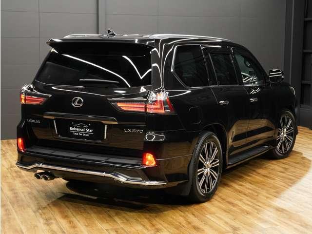 ＬＸ ＬＸ５７０ブラックシークエンス　令和３年１１月最終後期モデル／ＬＥＸＵＳセーフティシステム＋／モデリスタエアロ／ＯＰ２１ＩＮホイール／パノラマビューカメラ／本革（冷温機能付）／ＳＲ／ＣＯＯＬＢＯＸ／ＨＵＤ／ＥＴＣ２．０／Ｐバックドア（56枚目）