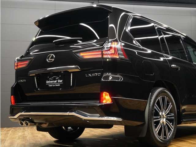 ＬＸ ＬＸ５７０ブラックシークエンス　令和３年１１月最終後期モデル／ＬＥＸＵＳセーフティシステム＋／モデリスタエアロ／ＯＰ２１ＩＮホイール／パノラマビューカメラ／本革（冷温機能付）／ＳＲ／ＣＯＯＬＢＯＸ／ＨＵＤ／ＥＴＣ２．０／Ｐバックドア（58枚目）