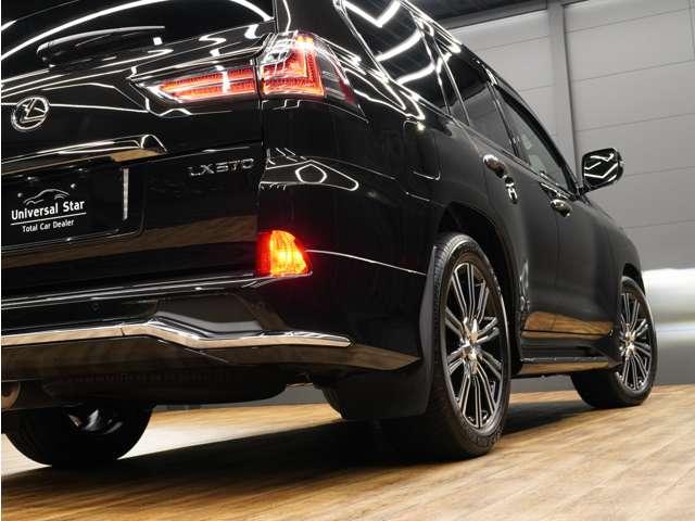 ＬＸ ＬＸ５７０ブラックシークエンス　令和３年１１月最終後期モデル／ＬＥＸＵＳセーフティシステム＋／モデリスタエアロ／ＯＰ２１ＩＮホイール／パノラマビューカメラ／本革（冷温機能付）／ＳＲ／ＣＯＯＬＢＯＸ／ＨＵＤ／ＥＴＣ２．０／Ｐバックドア（60枚目）