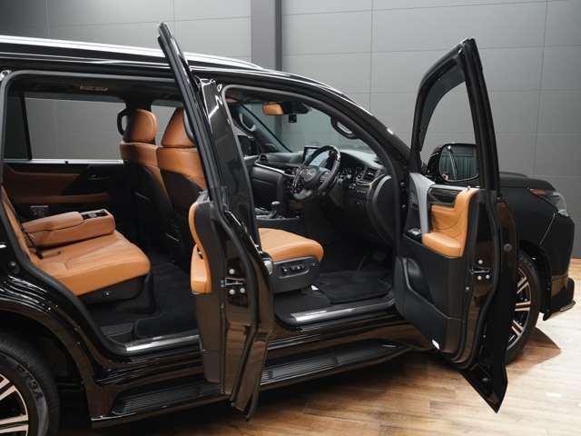 ＬＸ ＬＸ５７０ブラックシークエンス　令和３年１１月最終後期モデル／ＬＥＸＵＳセーフティシステム＋／モデリスタエアロ／ＯＰ２１ＩＮホイール／パノラマビューカメラ／本革（冷温機能付）／ＳＲ／ＣＯＯＬＢＯＸ／ＨＵＤ／ＥＴＣ２．０／Ｐバックドア（63枚目）