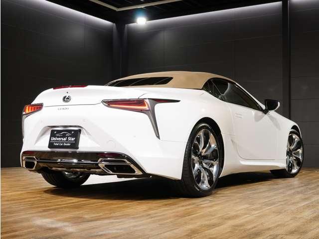 ＬＣ ＬＣ５００　コンバーチブル　令和５年後期モデル／走行２０００キロ／１オーナー車／禁煙車／屋内保管車／マークレビンソン／純正ＯＰ２１インチ鍛造ホイール／茶本革シート（冷温機能付）／アルカンターラメーターフード／ＨＵＤ／ＥＴＣ２．０（23枚目）