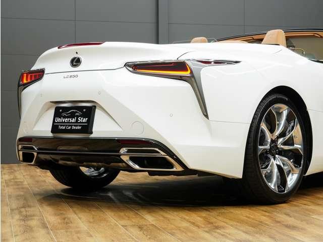 ＬＣ ＬＣ５００　コンバーチブル　令和５年後期モデル／走行２０００キロ／１オーナー車／禁煙車／屋内保管車／マークレビンソン／純正ＯＰ２１インチ鍛造ホイール／茶本革シート（冷温機能付）／アルカンターラメーターフード／ＨＵＤ／ＥＴＣ２．０（53枚目）