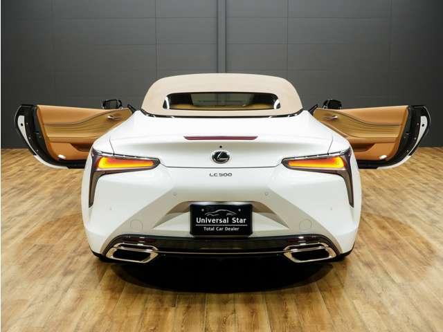 ＬＣ ＬＣ５００　コンバーチブル　令和５年後期モデル／走行２０００キロ／１オーナー車／禁煙車／屋内保管車／マークレビンソン／純正ＯＰ２１インチ鍛造ホイール／茶本革シート（冷温機能付）／アルカンターラメーターフード／ＨＵＤ／ＥＴＣ２．０（58枚目）