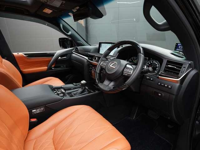 ＬＸ ＬＸ５７０ブラックシークエンス　特別仕様車／後期／ＬＥＸＵＳセーフティシステム＋／モデリスタエアロ／ＷＡＬＤ２２ＩＮホイール／パノラマビューカメラ／茶本革（冷温機能付）／サンルーフ／ＣＯＯＬＢＯＸ／ＨＵＤ／ＥＴＣ２．０／Ｐバックドア（15枚目）