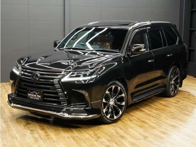 ＬＸ ＬＸ５７０ブラックシークエンス　特別仕様車／後期／ＬＥＸＵＳセーフティシステム＋／モデリスタエアロ／ＷＡＬＤ２２ＩＮホイール／パノラマビューカメラ／茶本革（冷温機能付）／サンルーフ／ＣＯＯＬＢＯＸ／ＨＵＤ／ＥＴＣ２．０／Ｐバックドア（32枚目）