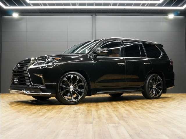 ＬＸ ＬＸ５７０ブラックシークエンス　特別仕様車／後期／ＬＥＸＵＳセーフティシステム＋／モデリスタエアロ／ＷＡＬＤ２２ＩＮホイール／パノラマビューカメラ／茶本革（冷温機能付）／サンルーフ／ＣＯＯＬＢＯＸ／ＨＵＤ／ＥＴＣ２．０／Ｐバックドア（33枚目）