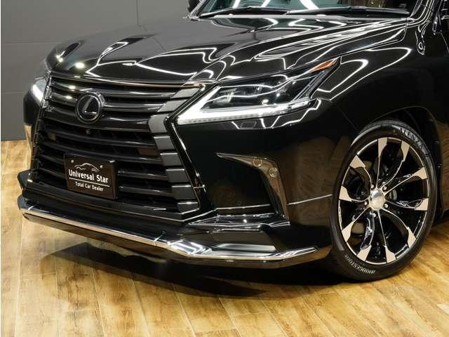 ＬＸ ＬＸ５７０ブラックシークエンス　特別仕様車／後期／ＬＥＸＵＳセーフティシステム＋／モデリスタエアロ／ＷＡＬＤ２２ＩＮホイール／パノラマビューカメラ／茶本革（冷温機能付）／サンルーフ／ＣＯＯＬＢＯＸ／ＨＵＤ／ＥＴＣ２．０／Ｐバックドア（34枚目）