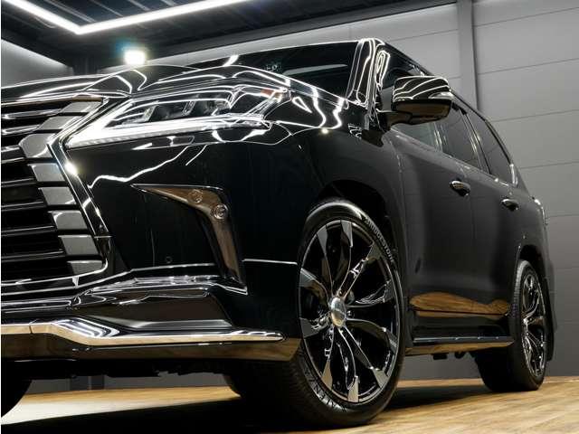 ＬＸ ＬＸ５７０ブラックシークエンス　特別仕様車／後期／ＬＥＸＵＳセーフティシステム＋／モデリスタエアロ／ＷＡＬＤ２２ＩＮホイール／パノラマビューカメラ／茶本革（冷温機能付）／サンルーフ／ＣＯＯＬＢＯＸ／ＨＵＤ／ＥＴＣ２．０／Ｐバックドア（37枚目）