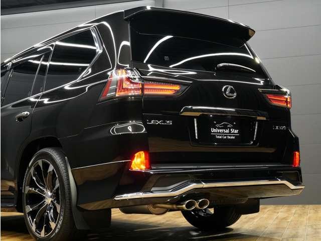ＬＸ ＬＸ５７０ブラックシークエンス　特別仕様車／後期／ＬＥＸＵＳセーフティシステム＋／モデリスタエアロ／ＷＡＬＤ２２ＩＮホイール／パノラマビューカメラ／茶本革（冷温機能付）／サンルーフ／ＣＯＯＬＢＯＸ／ＨＵＤ／ＥＴＣ２．０／Ｐバックドア（50枚目）
