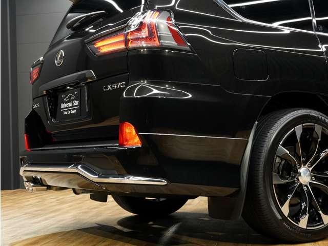 ＬＸ ＬＸ５７０ブラックシークエンス　特別仕様車／後期／ＬＥＸＵＳセーフティシステム＋／モデリスタエアロ／ＷＡＬＤ２２ＩＮホイール／パノラマビューカメラ／茶本革（冷温機能付）／サンルーフ／ＣＯＯＬＢＯＸ／ＨＵＤ／ＥＴＣ２．０／Ｐバックドア（57枚目）