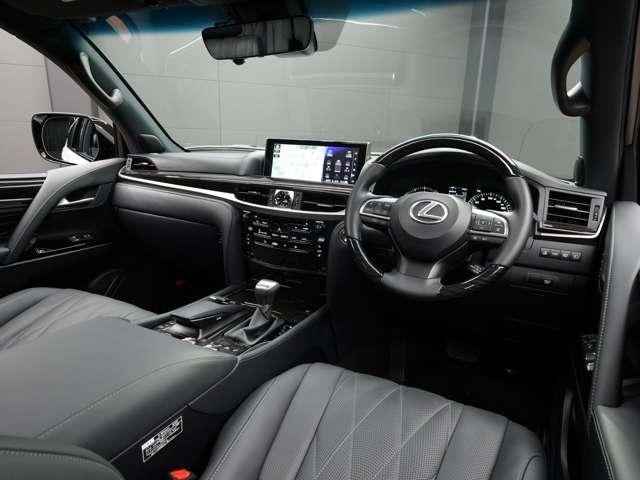 ＬＸ ＬＸ５７０ブラックシークエンス　令和３年４月最終後期モデル／ＬＥＸＵＳセーフティシステム＋／モデリスタエアロ／ＯＰ２１ＩＮホイール／パノラマビューカメラ／黒本革（冷温機能付）／ＳＲ／ＣＯＯＬＢＯＸ／ＨＵＤ／ＥＴＣ２．０／Ｐバックドア（15枚目）