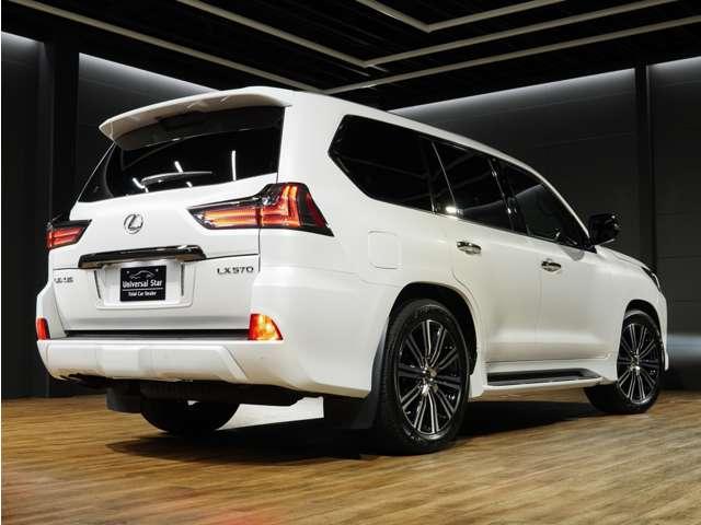 ＬＸ ＬＸ５７０ブラックシークエンス　令和３年４月最終後期モデル／ＬＥＸＵＳセーフティシステム＋／モデリスタエアロ／ＯＰ２１ＩＮホイール／パノラマビューカメラ／黒本革（冷温機能付）／ＳＲ／ＣＯＯＬＢＯＸ／ＨＵＤ／ＥＴＣ２．０／Ｐバックドア（23枚目）