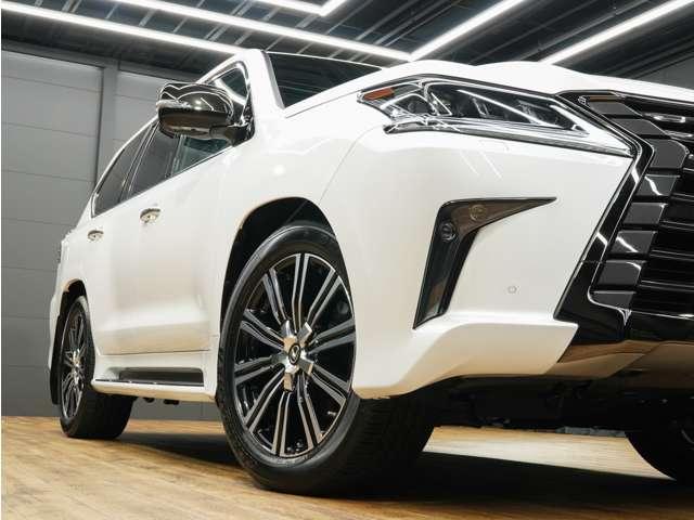 ＬＸ ＬＸ５７０ブラックシークエンス　令和３年４月最終後期モデル／ＬＥＸＵＳセーフティシステム＋／モデリスタエアロ／ＯＰ２１ＩＮホイール／パノラマビューカメラ／黒本革（冷温機能付）／ＳＲ／ＣＯＯＬＢＯＸ／ＨＵＤ／ＥＴＣ２．０／Ｐバックドア（46枚目）