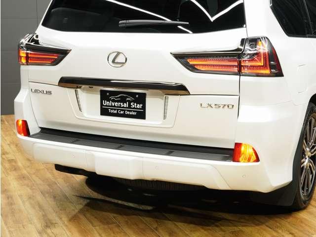 ＬＸ ＬＸ５７０ブラックシークエンス　令和３年４月最終後期モデル／ＬＥＸＵＳセーフティシステム＋／モデリスタエアロ／ＯＰ２１ＩＮホイール／パノラマビューカメラ／黒本革（冷温機能付）／ＳＲ／ＣＯＯＬＢＯＸ／ＨＵＤ／ＥＴＣ２．０／Ｐバックドア（55枚目）