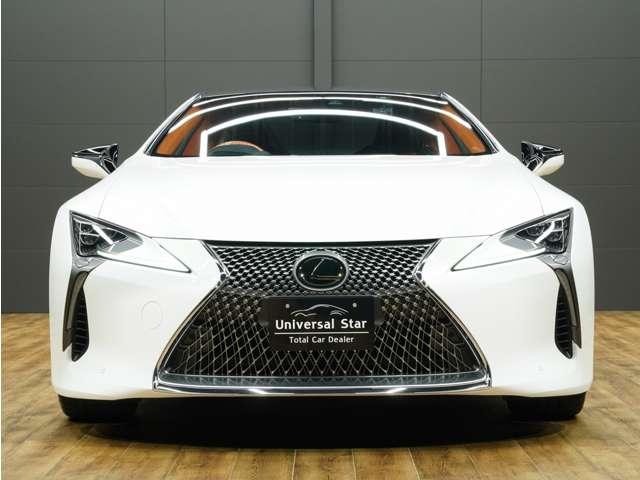 LC LC500 Sパッケージ 令和4年11月後期モデル/走行3200キロ/1オーナー車/禁煙車/屋内保管/LEXUSセーフティシステム+/オレンジ内装/OP21in鍛造ホイール/CFRPルーフ/トルセンLSD/HUD/ETC2.0(2枚目)