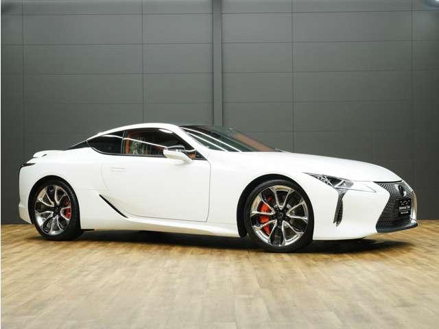 LC LC500 Sパッケージ 令和4年11月後期モデル/走行3200キロ/1オーナー車/禁煙車/屋内保管/LEXUSセーフティシステム+/オレンジ内装/OP21in鍛造ホイール/CFRPルーフ/トルセンLSD/HUD/ETC2.0(8枚目)