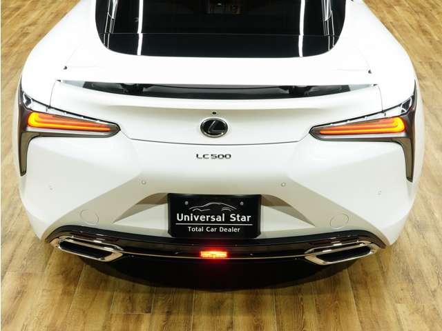 LC LC500 Sパッケージ 令和4年11月後期モデル/走行3200キロ/1オーナー車/禁煙車/屋内保管/LEXUSセーフティシステム+/オレンジ内装/OP21in鍛造ホイール/CFRPルーフ/トルセンLSD/HUD/ETC2.0(23枚目)
