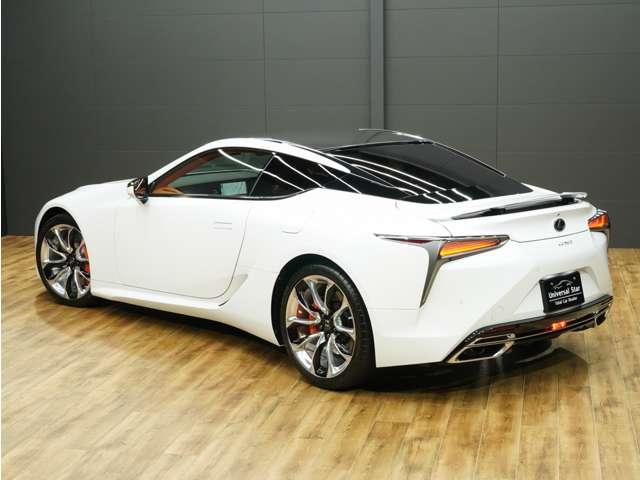 LC LC500 Sパッケージ 令和4年11月後期モデル/走行3200キロ/1オーナー車/禁煙車/屋内保管/LEXUSセーフティシステム+/オレンジ内装/OP21in鍛造ホイール/CFRPルーフ/トルセンLSD/HUD/ETC2.0(28枚目)
