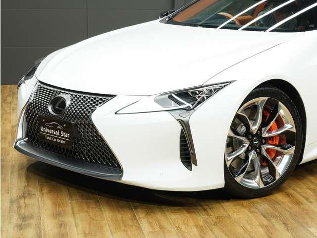LC LC500 Sパッケージ 令和4年11月後期モデル/走行3200キロ/1オーナー車/禁煙車/屋内保管/LEXUSセーフティシステム+/オレンジ内装/OP21in鍛造ホイール/CFRPルーフ/トルセンLSD/HUD/ETC2.0(32枚目)
