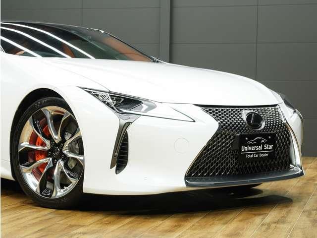 LC LC500 Sパッケージ 令和4年11月後期モデル/走行3200キロ/1オーナー車/禁煙車/屋内保管/LEXUSセーフティシステム+/オレンジ内装/OP21in鍛造ホイール/CFRPルーフ/トルセンLSD/HUD/ETC2.0(41枚目)