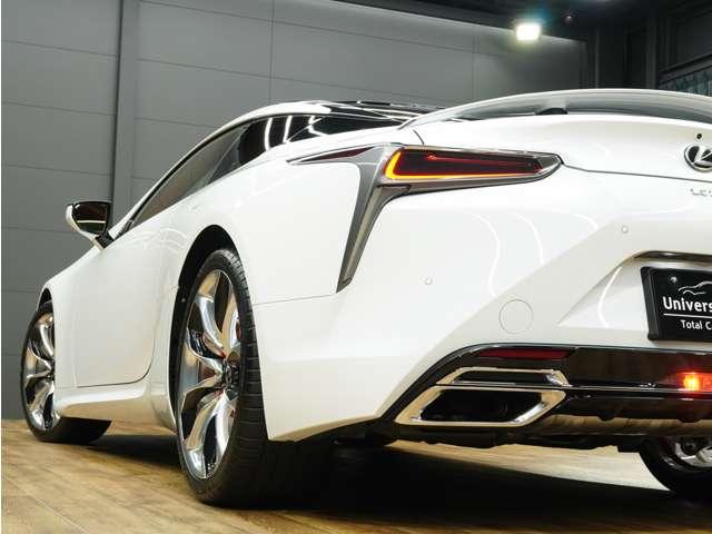 LC LC500 Sパッケージ 令和4年11月後期モデル/走行3200キロ/1オーナー車/禁煙車/屋内保管/LEXUSセーフティシステム+/オレンジ内装/OP21in鍛造ホイール/CFRPルーフ/トルセンLSD/HUD/ETC2.0(51枚目)