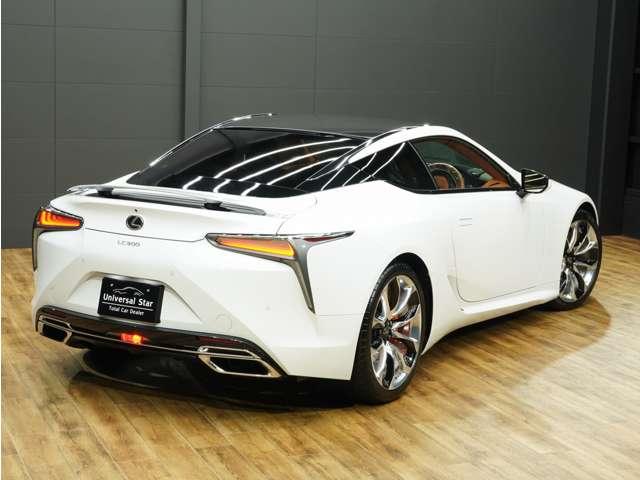 LC LC500 Sパッケージ 令和4年11月後期モデル/走行3200キロ/1オーナー車/禁煙車/屋内保管/LEXUSセーフティシステム+/オレンジ内装/OP21in鍛造ホイール/CFRPルーフ/トルセンLSD/HUD/ETC2.0(53枚目)