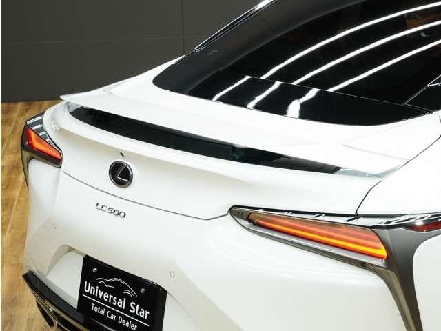 LC LC500 Sパッケージ 令和4年11月後期モデル/走行3200キロ/1オーナー車/禁煙車/屋内保管/LEXUSセーフティシステム+/オレンジ内装/OP21in鍛造ホイール/CFRPルーフ/トルセンLSD/HUD/ETC2.0(56枚目)