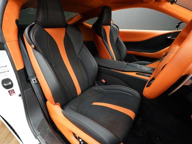LC LC500 Sパッケージ 令和4年11月後期モデル/走行3200キロ/1オーナー車/禁煙車/屋内保管/LEXUSセーフティシステム+/オレンジ内装/OP21in鍛造ホイール/CFRPルーフ/トルセンLSD/HUD/ETC2.0(73枚目)