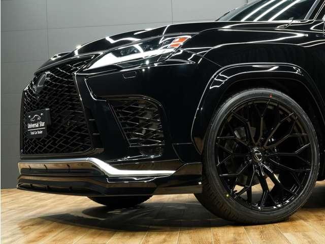 ＬＸ ＬＸ６００　ＵＮＩＶＥＲＳＡＬＤＥＳＩＧＮカスタム（前後エアロ／Ｒウイング／２４ｉｎホイール）／Ｆスポーツ仕様（新品純正部品）／１オーナー車／禁煙／屋内保管／Ｒエンター／ワイヤレス充電／Ｐバックドア／ＥＴＣ２．０（38枚目）