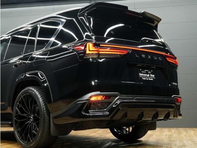 ＬＸ ＬＸ６００　ＵＮＩＶＥＲＳＡＬＤＥＳＩＧＮカスタム（前後エアロ／Ｒウイング／２４ｉｎホイール）／Ｆスポーツ仕様（新品純正部品）／１オーナー車／禁煙／屋内保管／Ｒエンター／ワイヤレス充電／Ｐバックドア／ＥＴＣ２．０（56枚目）