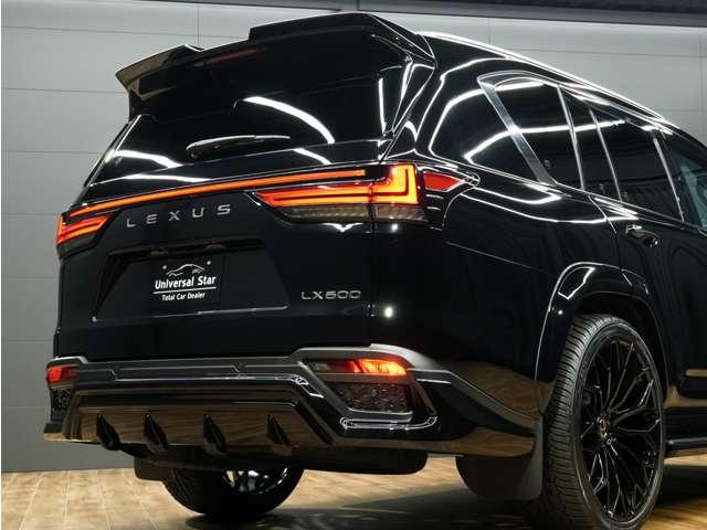 ＬＸ ＬＸ６００　ＵＮＩＶＥＲＳＡＬＤＥＳＩＧＮカスタム（前後エアロ／Ｒウイング／２４ｉｎホイール）／Ｆスポーツ仕様（新品純正部品）／１オーナー車／禁煙／屋内保管／Ｒエンター／ワイヤレス充電／Ｐバックドア／ＥＴＣ２．０（63枚目）