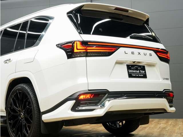 ＬＸ ＬＸ６００　ＵＮＩＶＥＲＳＡＬＤＥＳＩＧＮ２４インチホイール／１オーナー車／禁煙車／屋内保管車／マクレビ／Ｒエンター／モデリスタエアロ＆ステップ／グリルＢＬＫ仕様／本革／ＳＲ／デジタルミラー／Ｐバックドア／ＥＴＣ（53枚目）