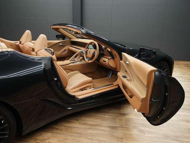 ＬＣ ＬＣ５００　コンバーチブル　１オーナー車／禁煙車／屋内保管車／ＬＥＸＵＳセーフティシステム／ＴＲＤ２１インチ鍛造ＡＷ／オレンジキャリパー／トルセンＬＳＤ／本革シート（冷温機能付）／ＨＵＤ／ドラレコ／スピードレーダー／ＥＴＣ２．０（63枚目）